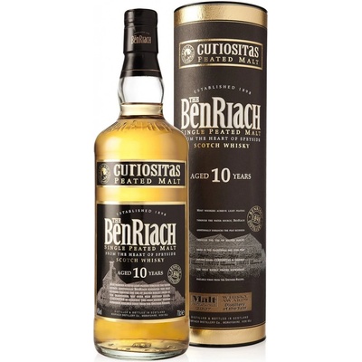 BenRiach Curiositas Old 10y 46% 0,7 l (karton)