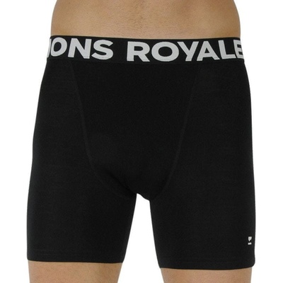 Mons Royale boxerky merino čierne (100088 1169 001)
