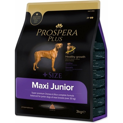 Prospera Plus Maxi Junior kurča s ryžou 3 kg