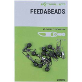 Korum Prejazd na Plavák s Karabinou Feedabeads 10ks