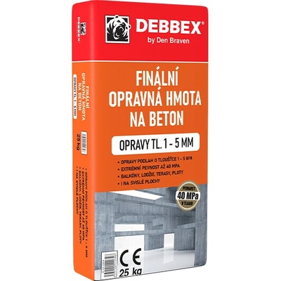 Den Braven Opravná hmota na beton FINAL 5 kg – Zboží Mobilmania