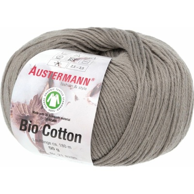 Pletací příze Austermann Bio Cotton Barva: 06 TAUPE