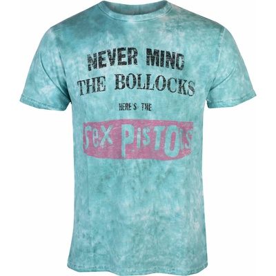 ROCK OFF мъжка тениска Sex Pistols - NMTB Distressed - СИНЯ - ROCK OFF - SPTS34MDD