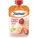 Sunar Ovocná kašička broskyňa jablko ovos 120 g