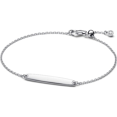 Pandora Strieborný retiazkový náramok s doštičkou 594010C01 18 cm