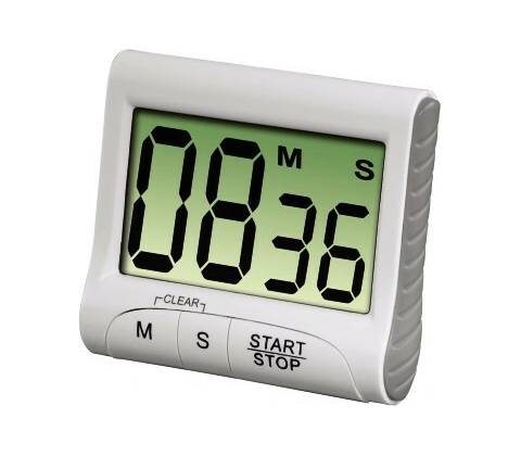 Xavax Countdown Kitchen Timer, digital, white - 00111319