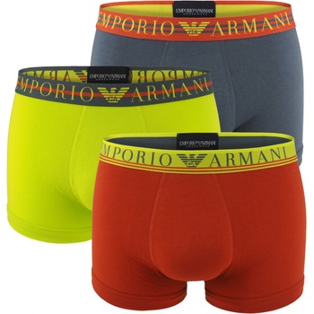 Emporio Armani stretch cotton fashion Armani logo antracit & ruggin combo colore