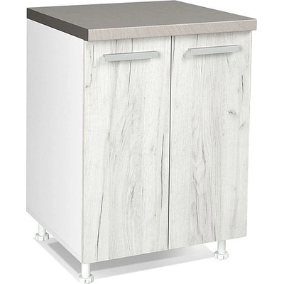 Matis Кухненски шкаф долен с две врати in d60 снежен дъб