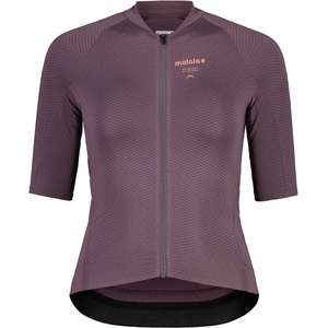 Maloja Дамска фланелка с къс ръкав за колоездене Maloja Women's CapanneM. Cycling jersey - Stormy Lilac (156-3040-0214)