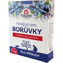 Rosteto Hnojivo s čadičovou múčkou - čučoriedky 1 kg