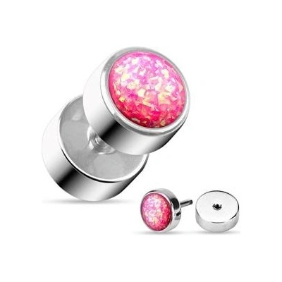 Šperky4U falešný piercing do ucha FP102-P růžová
