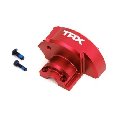 Traxxas алуминиев червен капак на скоростната кутия