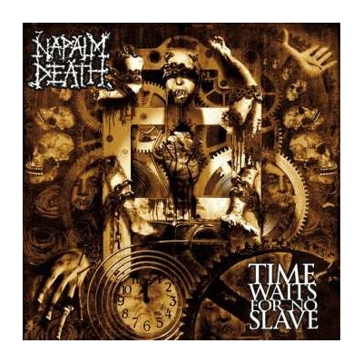 Napalm Death Time Waits For No Slave White Music Cassette CD