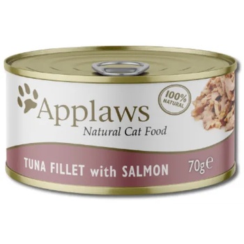 Applaws Tuna fillet with salmon - Месни хапки консерва за котка с риба тон и сьомгa - 70 гр - 1028CE-A