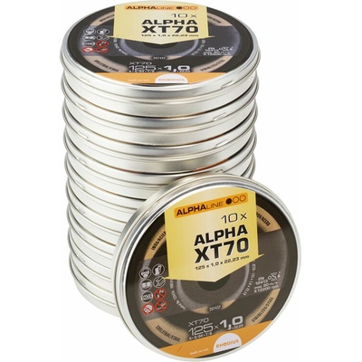 Rhodius Rezný kotúč 125 x 1,0 x 22,23 mm 70 207809 10 ks