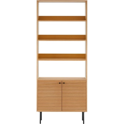 House Nordic Библиотека от декор от дъб в естествен цвят 80x200 cm Kyoto - House Nordic (3002010)