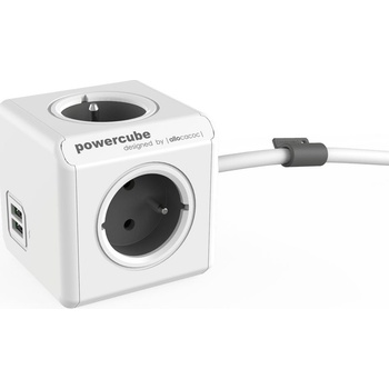 PowerCube kábel Extended USB 1,5m Sivý 2402GY/FREUPC