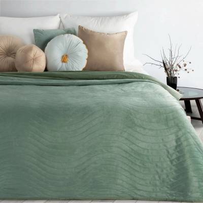 Design 91 PŘEHOZ NA POSTEL LUIZ10 200X220 CM ZELENÝ