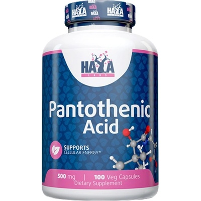Haya Labs Pantothenic Acid 500 mg [100 капсули]