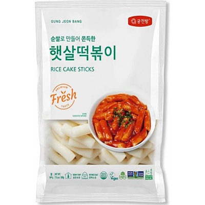 Gung Jeon Bang Rýžové knedlíčky tyčinky na Tteokbokki 500 g