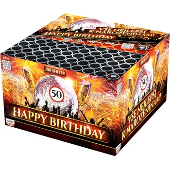 Klásek Trading Ohňostroj Vše nejlepší k narozeninám 100 ran