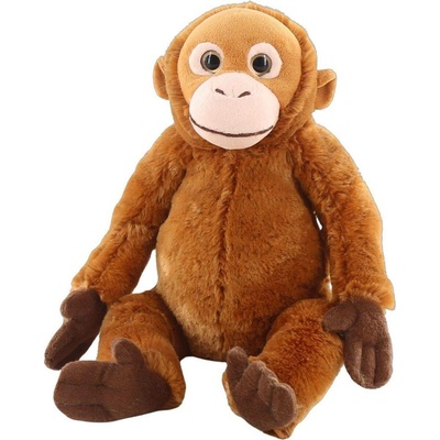 orangutan sedící se suchým zipem Uni-Toys realistická 27 cm