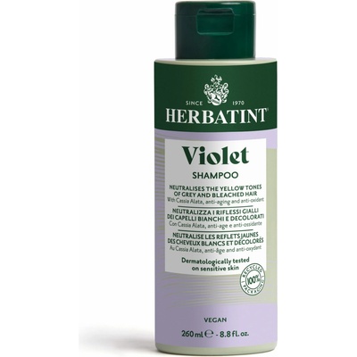 Herbatint fialový tonizujúci šampón na blond vlasy 260 ml