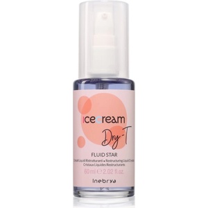 Inebrya Ice Cream Dry-T Fluid Star течни кристали за суха и боядисана коса 60ml