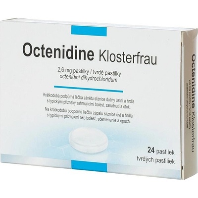 OCTENIDINE KLOSTERFRAU 2,6MG PAS 24