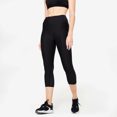 Domyos dámské 7/8 legíny 120 na fitness čierné