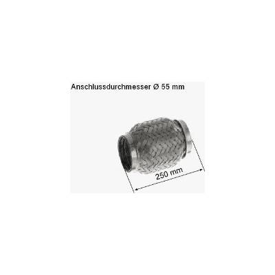 Pružný díl výfuku HJS interFLEX connector 83 00 8524