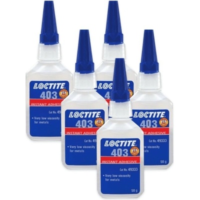 Loctite 403 sekundové lepidlo 50 g 5 ks
