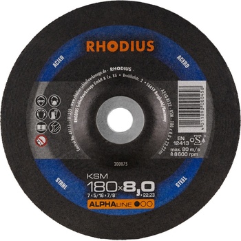 Rhodius Brusný kotouč 180 x 8,0 x 22,23 mm 200075