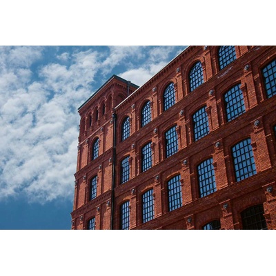 DIMEX ART Флизелинов фототапет тухлена сграда 375 x 250 см