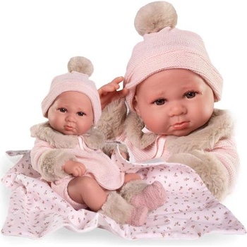Antonio Juan 50422 LUCA - реалистична бебешка кукла с цяло винилово тяло - 42 см
