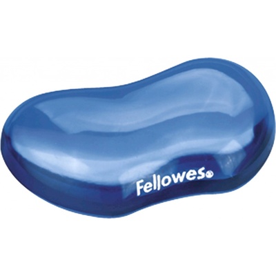 Podložka pod myš Fellowes Podložka pod zápěstí CRYSTAL gelová modrá