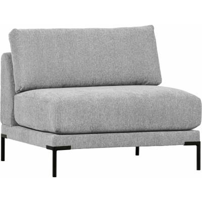 WOOOD Světle šedý středový modul Coulee 100 x 100 cm