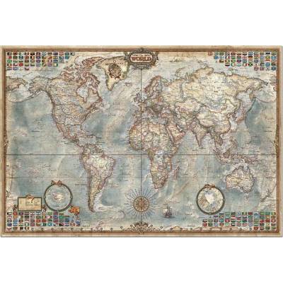 Educa - Puzzle World Map III 2 - 4 000 piese
