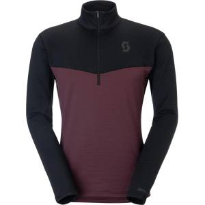 SCOTT Мъжки поларен пуловер Scott Pullover Defined Light Fleece jumper - Cocoa Red / Black (005-4264-1013)
