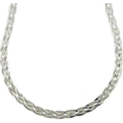 InfinitySilver Strieborný náhrdelník splietaný 16010354R45