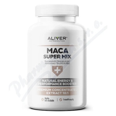 Aliver MACA SUPER MIX inov. 2025 120 kapsúl