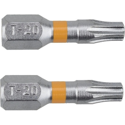 Narex Bity Super Lock S2/Cr - T20-25 ORANGE - 2 ks 65404462