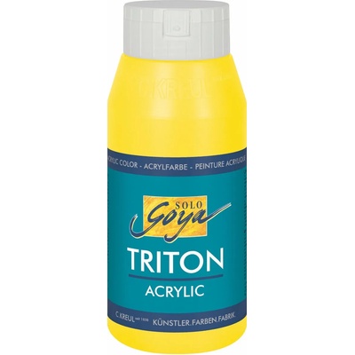 Kreul Solo Goya Triton АКРИЛНА боя Genuine Light Yellow 750 ml 1 бр (17001)