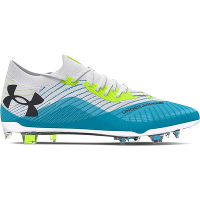 Under Armour Дамски футболни бутонки Under Armour Shadow Elite 2 Womens Firm Ground Football Boots - White/Capri