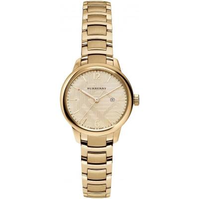 Burberry Дамски часовник Burberry The Classic BU10109, INOX, Златен (BU10109)