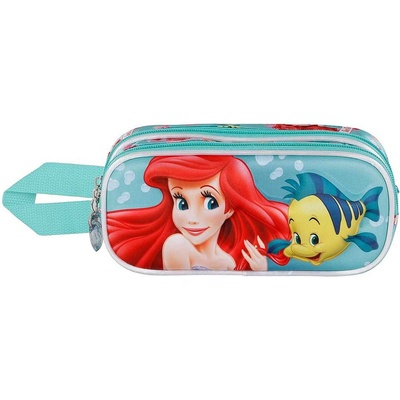 KARACTERMANIA Ученически 3D несесер Karactermania Ariel - Sea, 2 ципа (4816)