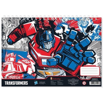 Diakakis Скицник със спирала А4, 30л, transform (30204-А-transform)