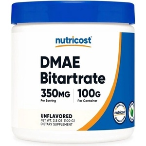 Nutricost ДМАЕ Битартарат 100 g прах | Nutricost (31076 (036101) NC)