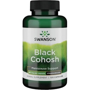 Swanson Black Cohosh (Standardized) 550 mg [120 капсули]