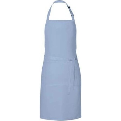 Link Kitchen Wear Unisex grilovací zástěra X987 Light Blue Pantone 2708 85x72cm